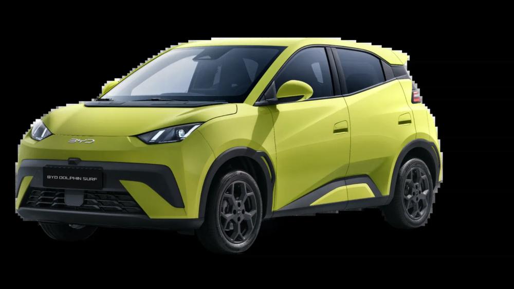 BYD Dolphin Surf verde, generația vândută acum în Europa