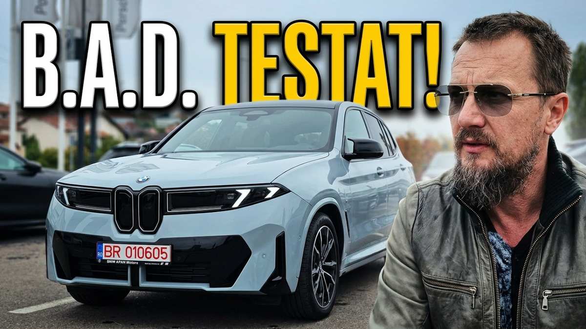 Thumbnail of the Masina Timpului video testing BMW Assisted Driving on the new BMW iX3 40